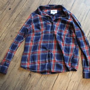 Old Navy Plaid Flannel Small